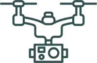 Drone footage